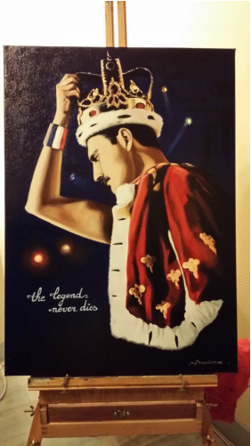 Freddie Mercury par Beauoiseaux